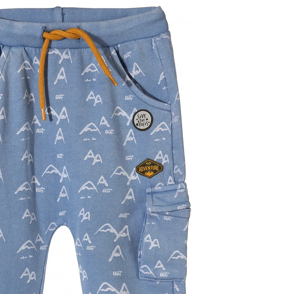 5.10.15 Wash Style Rough Edges Adventure Light Blue Trouser 1063