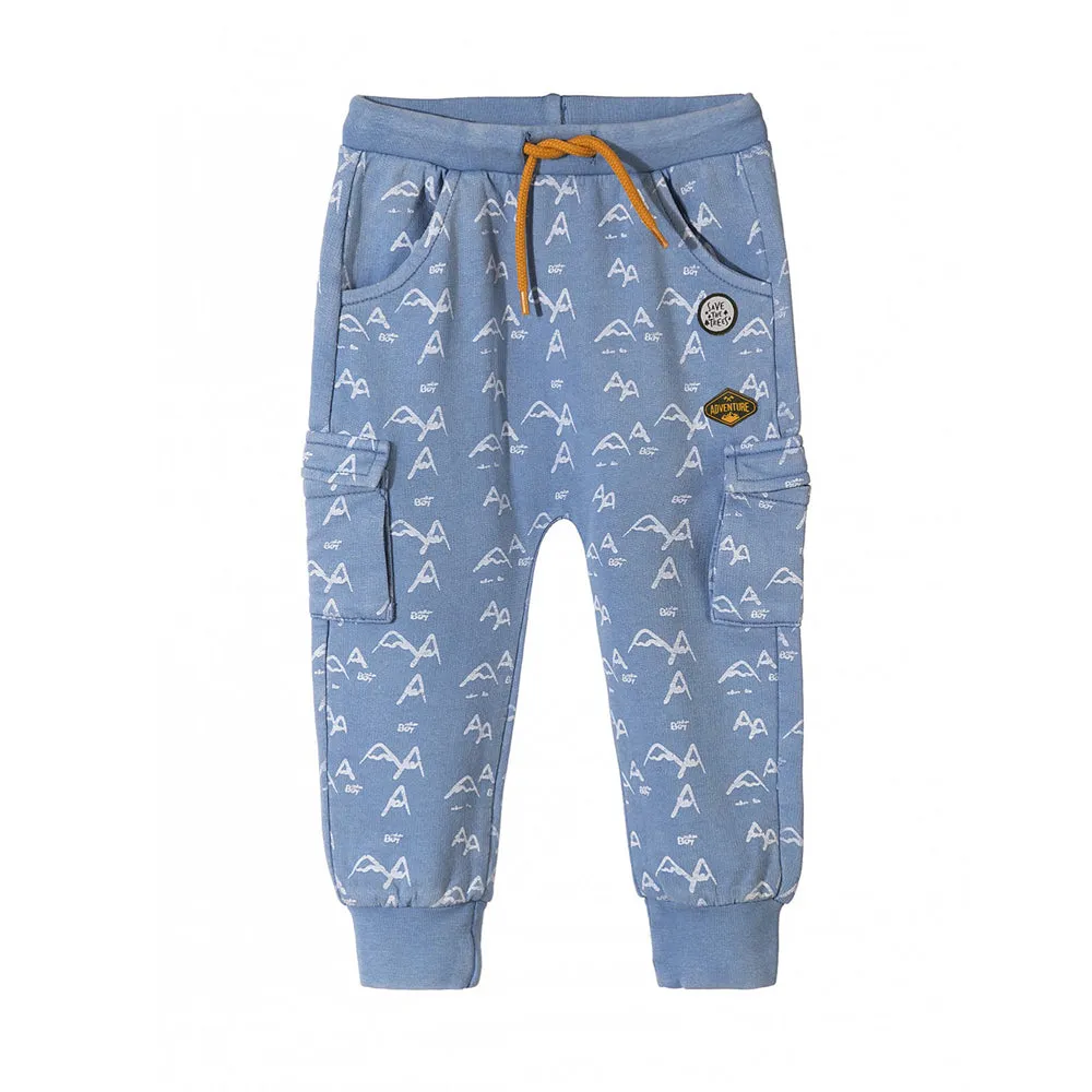 5.10.15 Wash Style Rough Edges Adventure Light Blue Trouser 1063