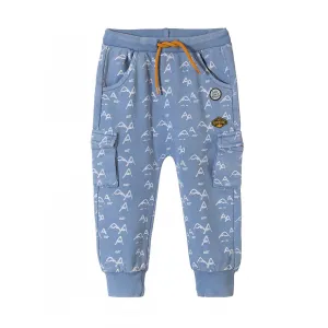 5.10.15 Wash Style Rough Edges Adventure Light Blue Trouser 1063
