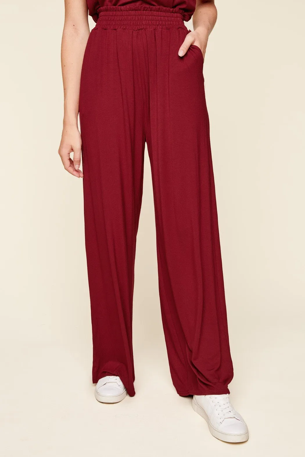 Beck Jersey Knit Smock Pants