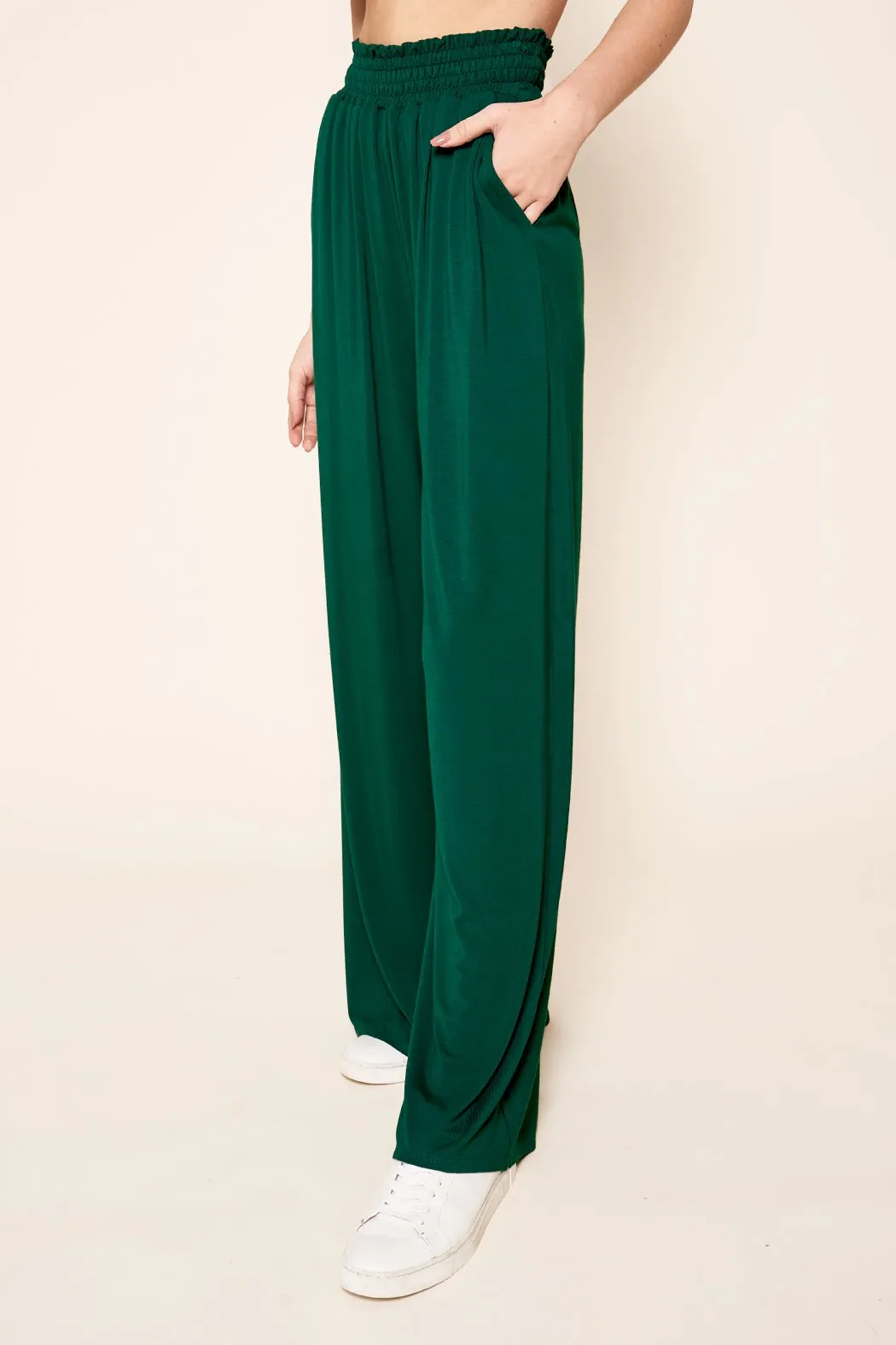 Beck Jersey Knit Smock Pants
