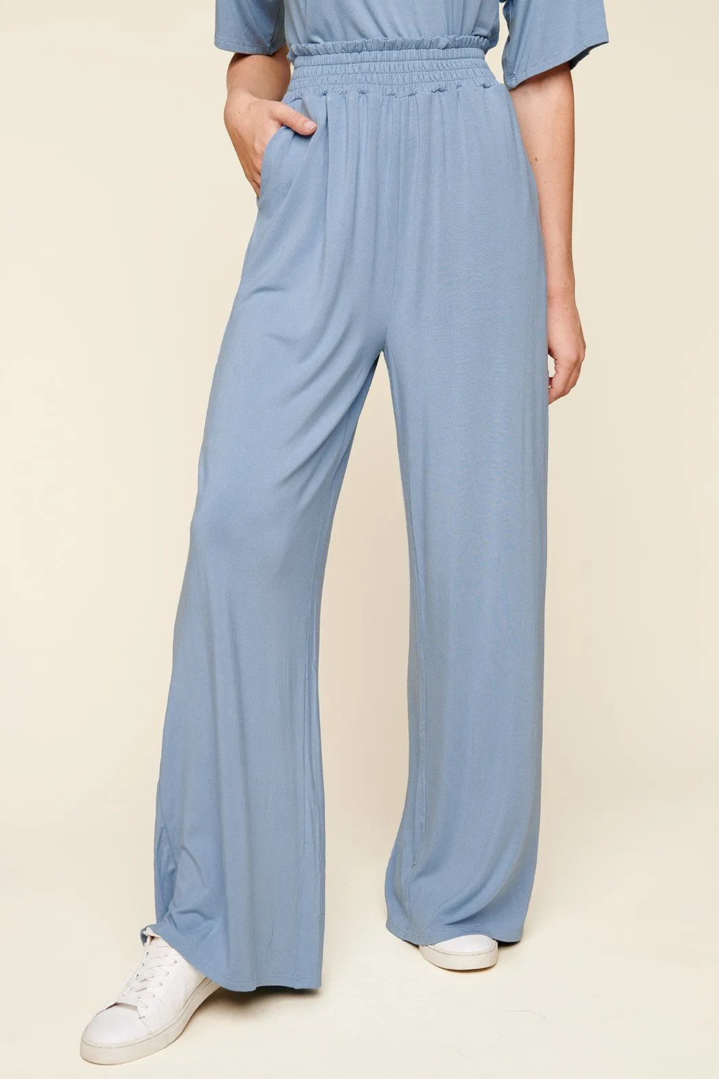 Beck Jersey Knit Smock Pants