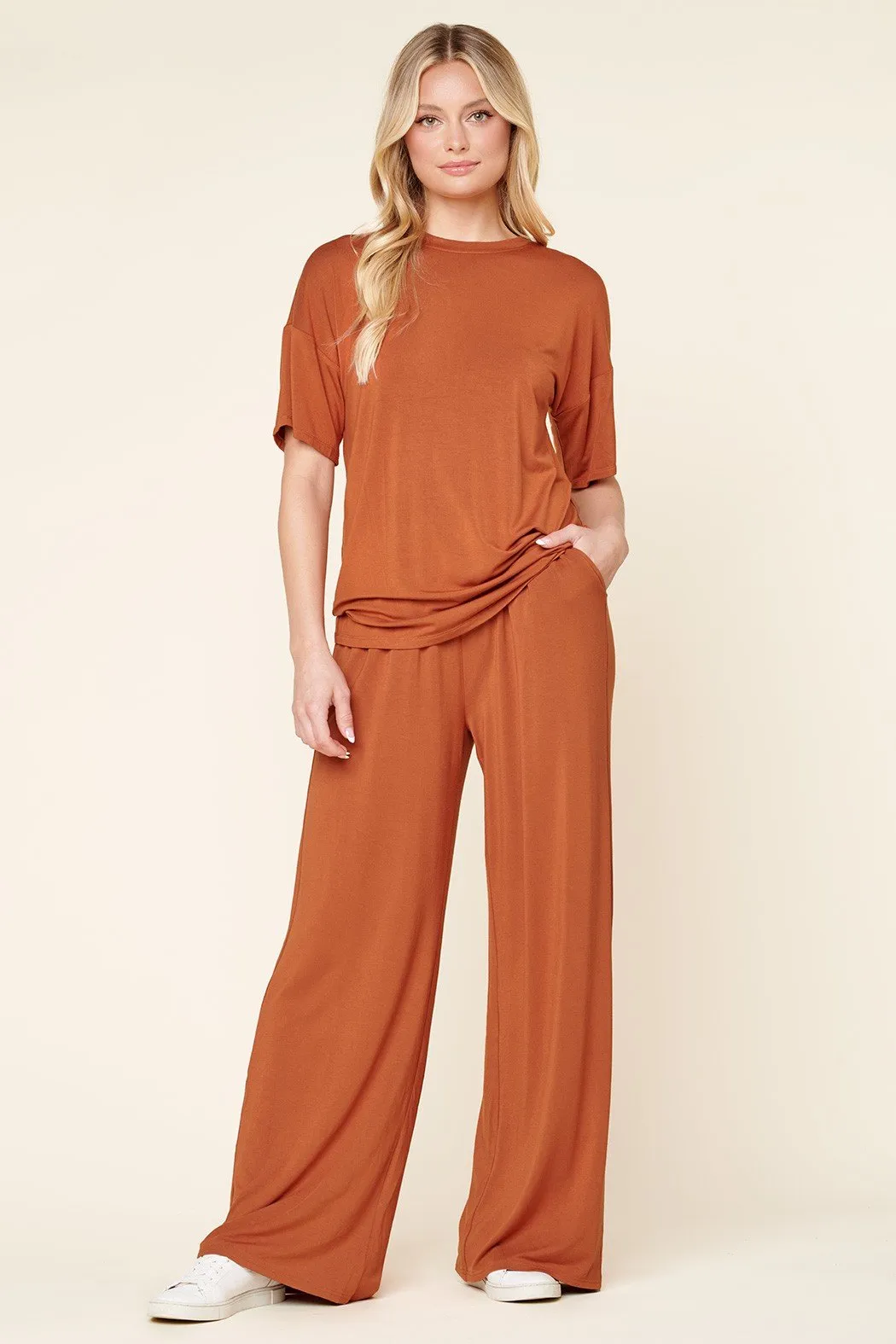 Beck Jersey Knit Smock Pants