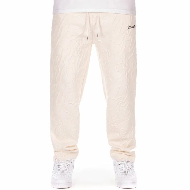 Ice Cream Laced Sweatpants (Antique White) 441-2104