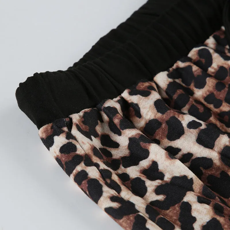 Leopard Print Lounge Pants