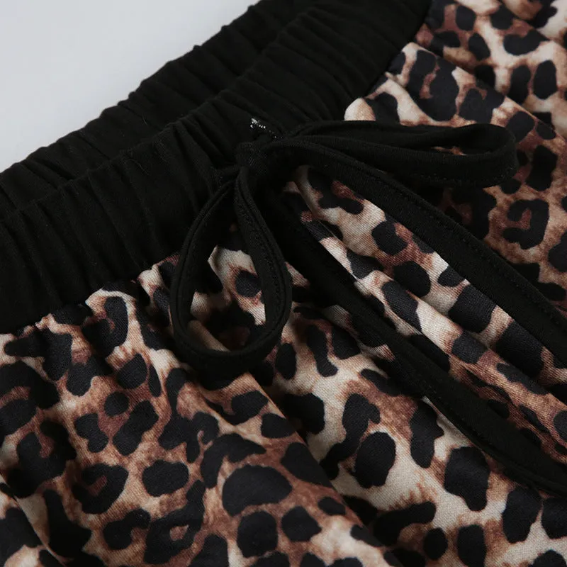 Leopard Print Lounge Pants