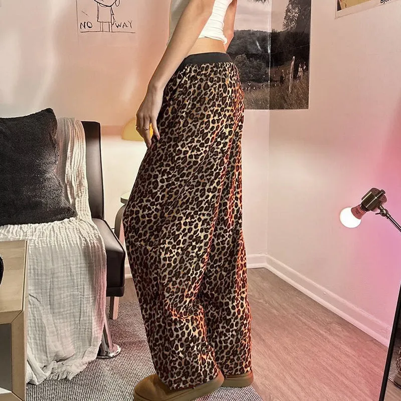 Leopard Print Lounge Pants