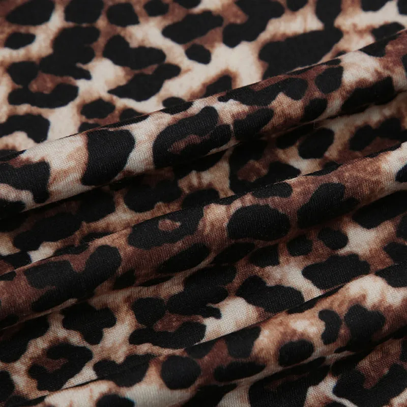 Leopard Print Lounge Pants
