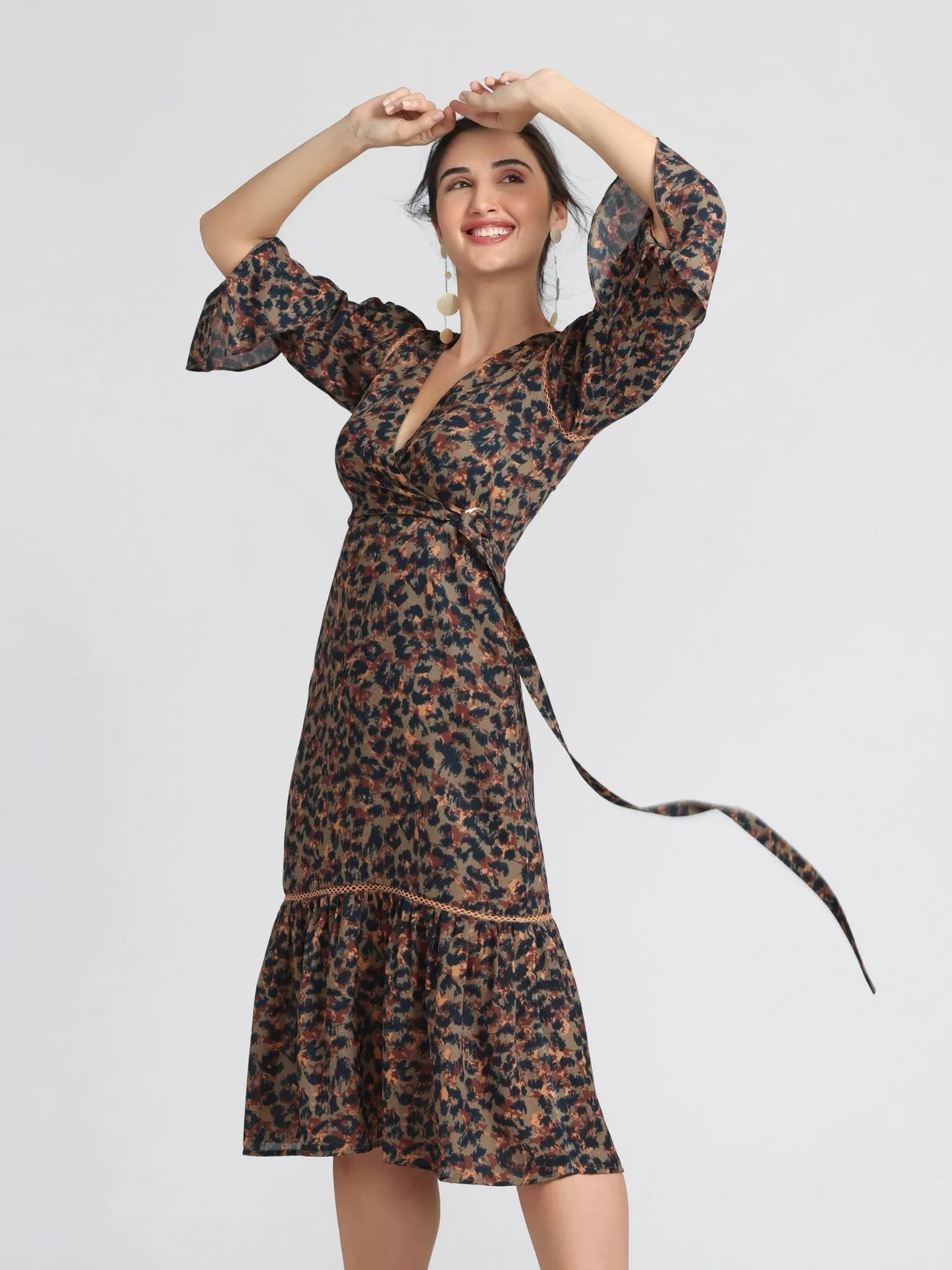 Mangrove Adventure Midi Dress