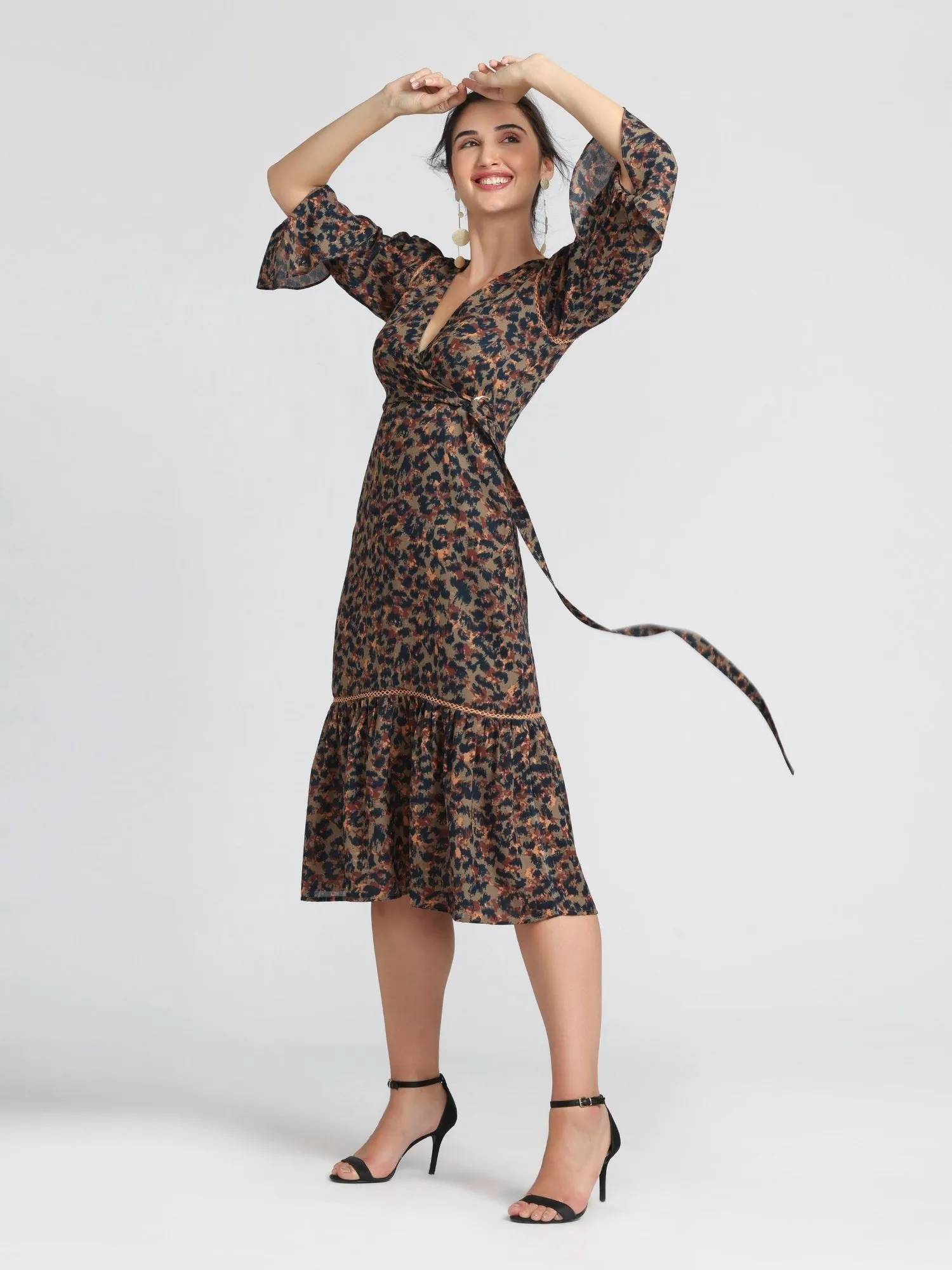 Mangrove Adventure Midi Dress