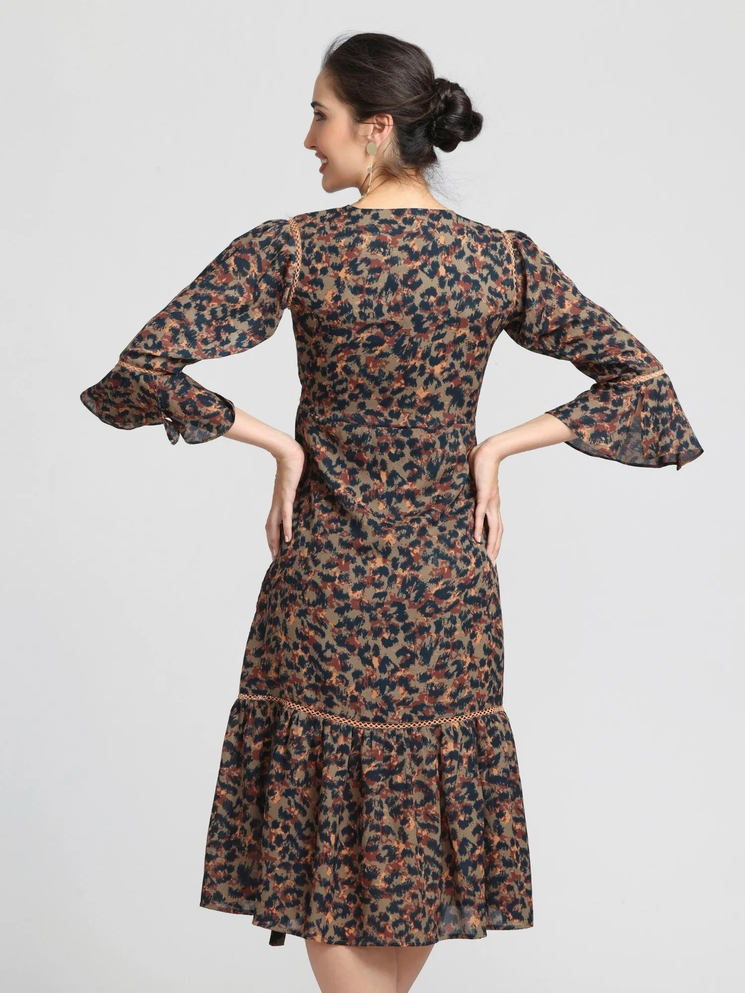 Mangrove Adventure Midi Dress