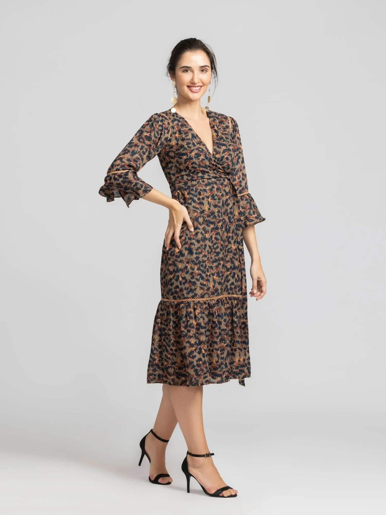 Mangrove Adventure Midi Dress