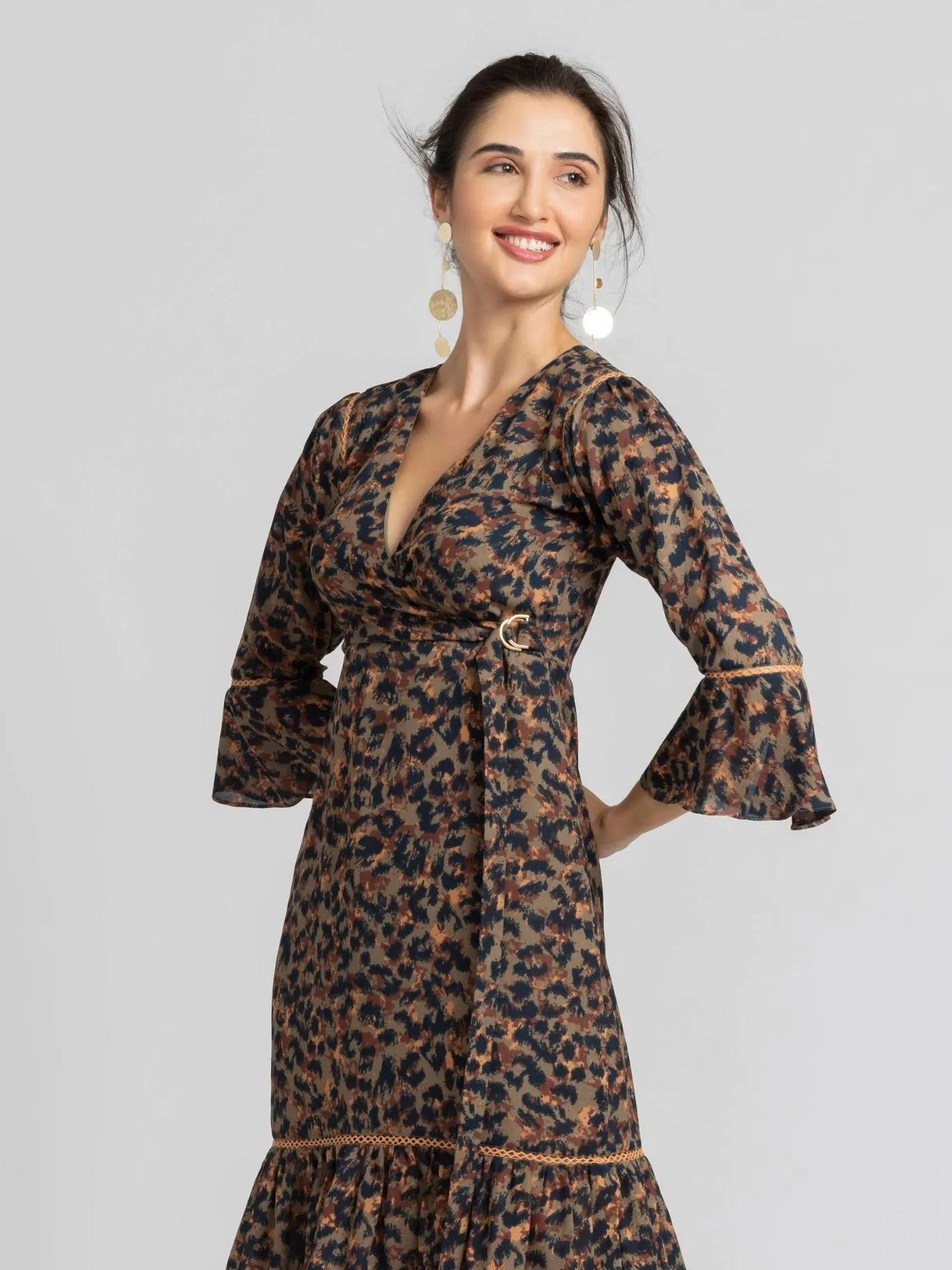 Mangrove Adventure Midi Dress