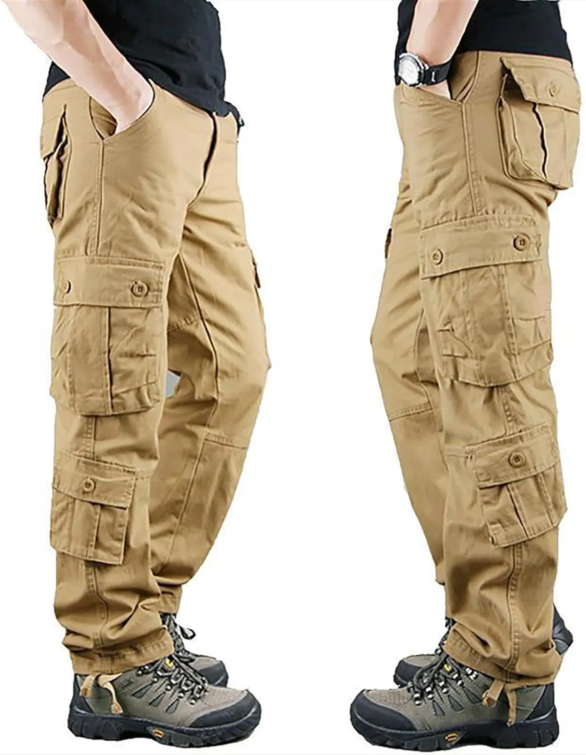 Men's Graphic Cargo Pants Slim Fit Work Pants for Men Sweatpants for Men Army Fleece Sweat Pants Men Comfy Pant