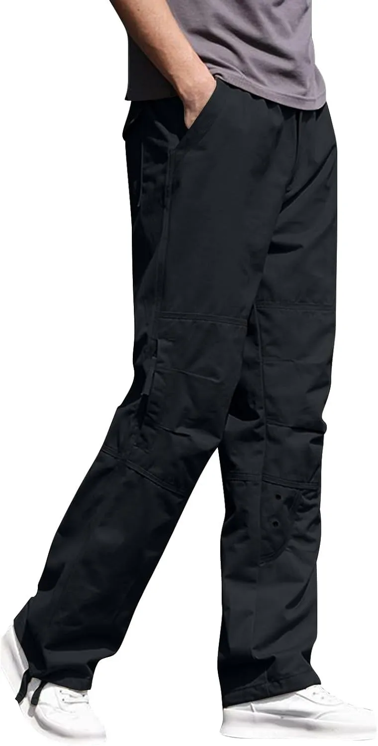 Mens Pants Cargo Joggers Lightweight Cargo Sweatpants Stretch Waistband Workout Joggers Outdoor Athletic Hiking Pants