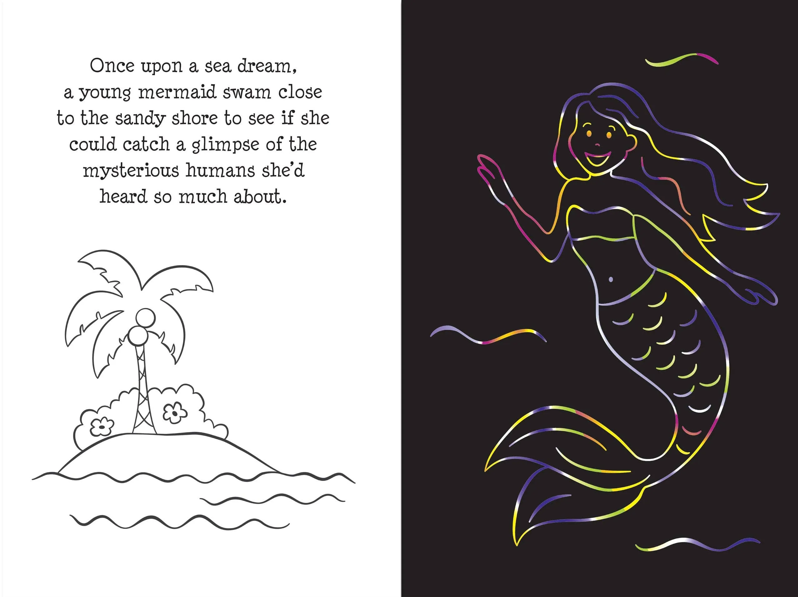 Mermaid Adventure Scratch & Sketch