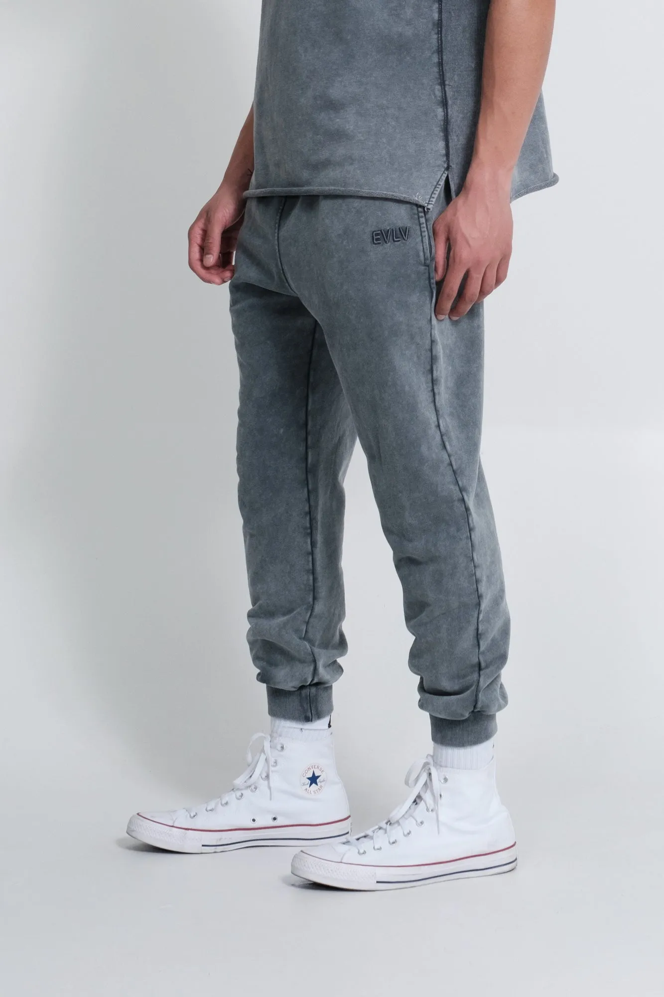 UNISEX Acid Wash Joggers
