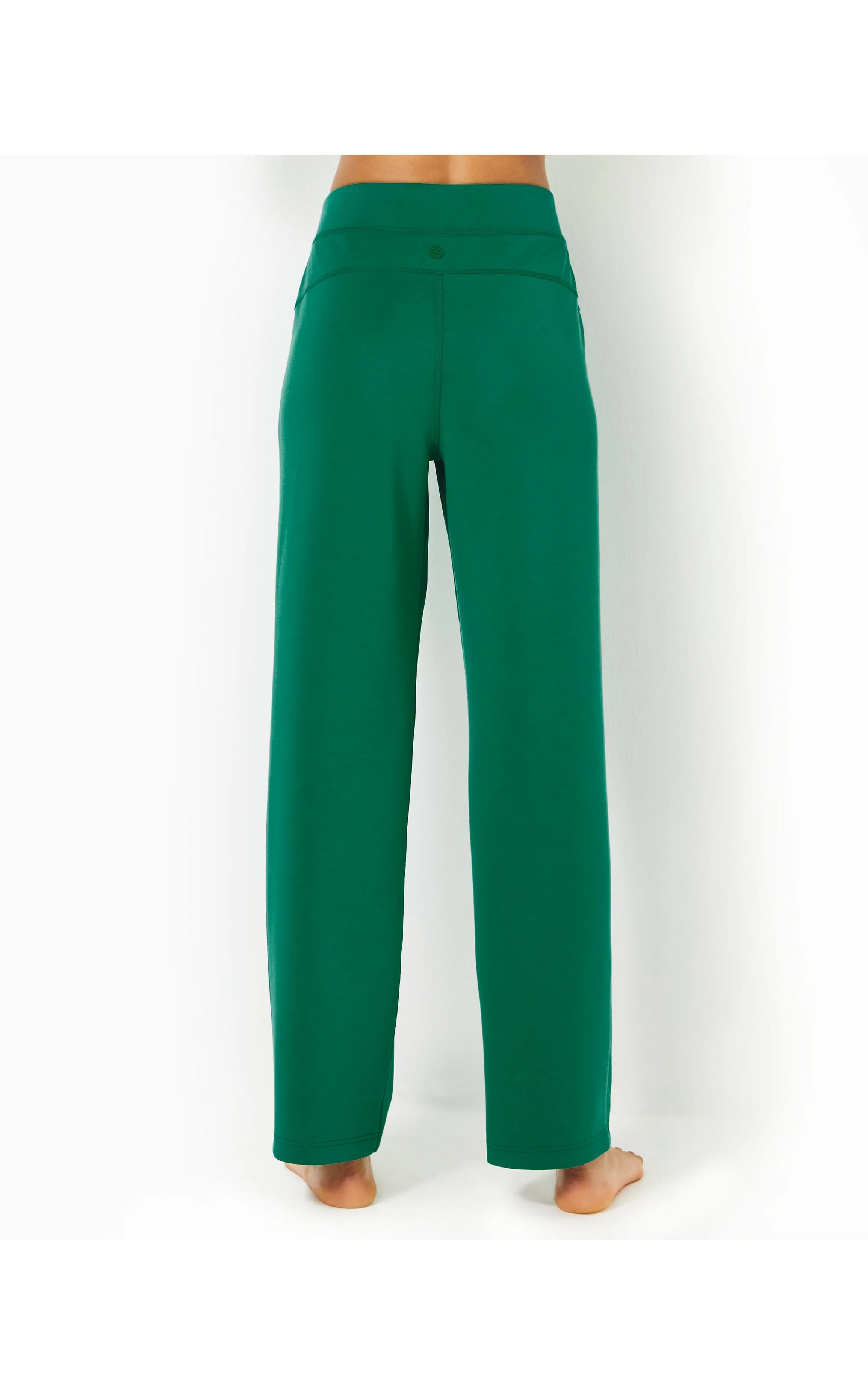 UPF 50  30.5" Alwyn High Rise Pant Fiddle Leaf Green